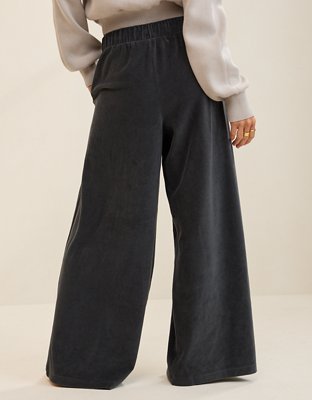 Aerie Velour Trouser
