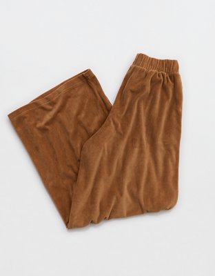Aerie Velour Trouser
