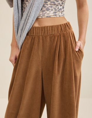 Aerie Velour Trouser