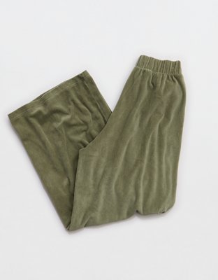Aerie Velour Trouser