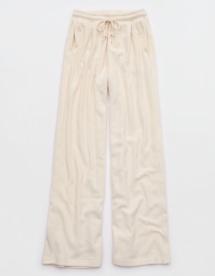 Aerie Sherpa Fleece Corset Jogger