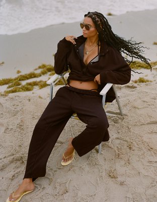 Aerie Oh Snap! Barrel Sweatpant