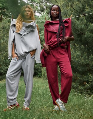 Aerie Oh Snap! Barrel Sweatpant
