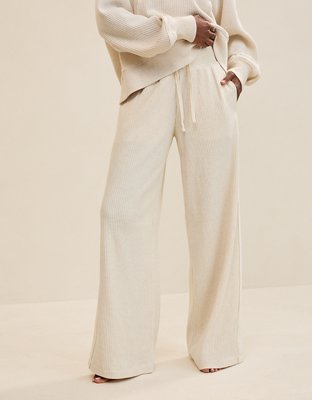 Aerie Essential Waffle Trouser
