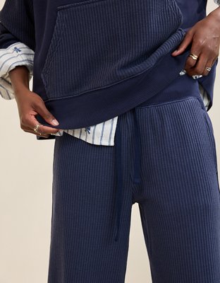 Aerie Essential Waffle Trouser