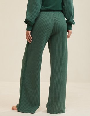 Aerie Trouser Esencial con Textura tipo Waffle
