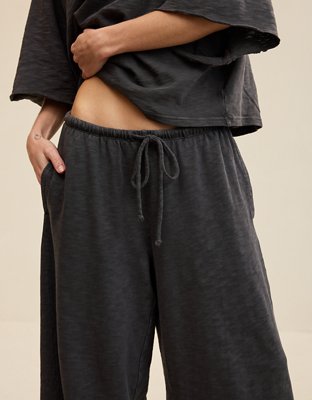 Aerie It's Casual Knit Slub Trouser