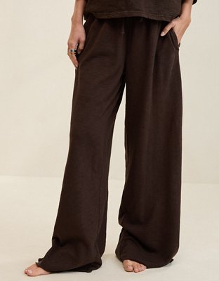 Aerie It's Casual Knit Slub Trouser