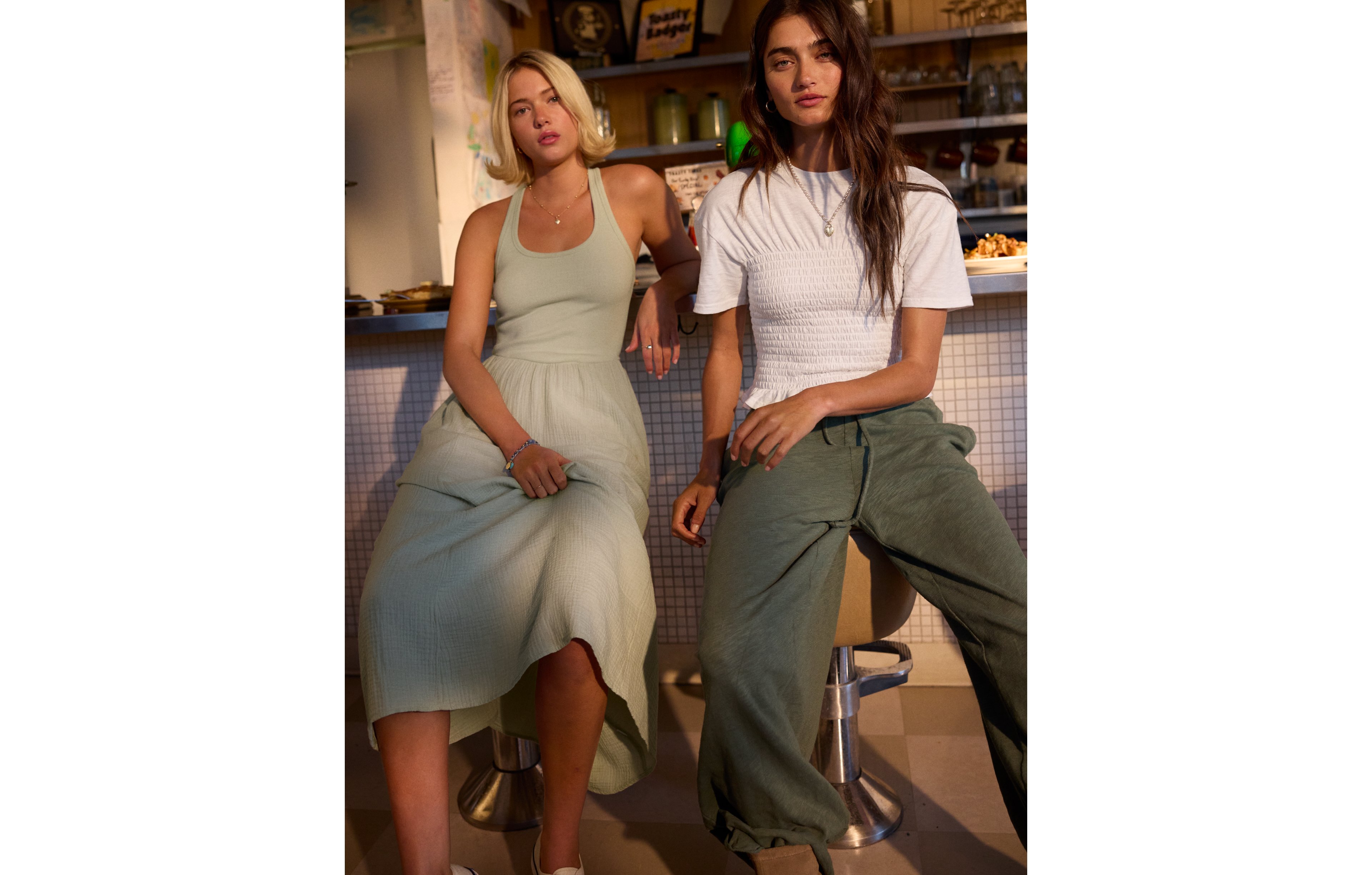 Aerie It's Casual Knit Slub Trouser