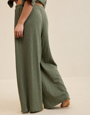 Aerie It's Casual Knit Slub Trouser