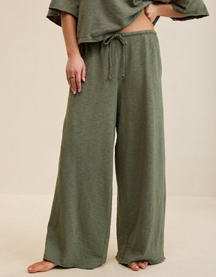 Aerie It's Casual Knit Slub Trouser