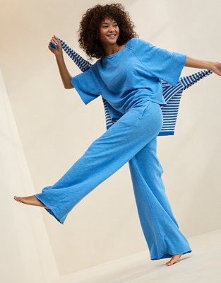 Aerie It's Casual Knit Slub Trouser
