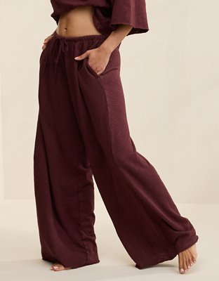 Aerie It's Casual Knit Slub Trouser