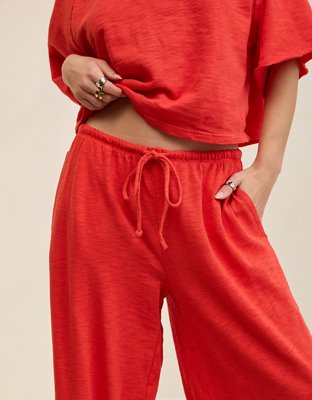 Aerie It's Casual Knit Slub Trouser