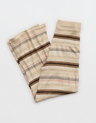 Aerie Open Knit Shimmer Pant