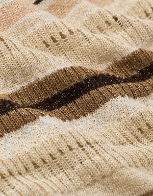 Aerie Open Knit Shimmer Pant