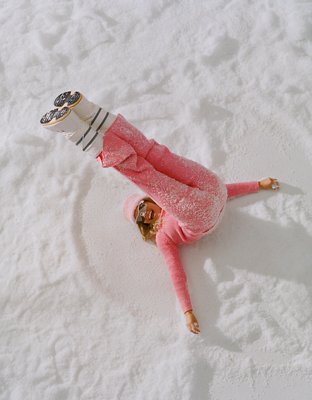 Aerie Late Night Foldover Pant