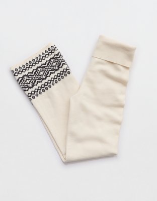Aerie Late Night Foldover Pant