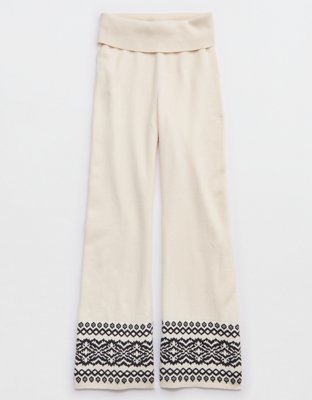 Aerie Late Night Foldover Pant