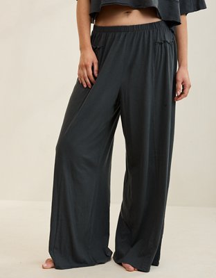 Aerie Happiest Wide Leg Pant | Aerie