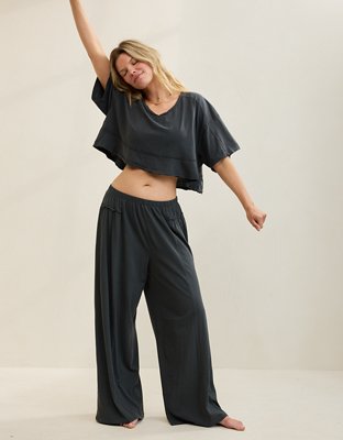 Aerie Happiest Wide Leg Pant from American Eagle - $49.95