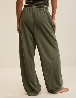 Aerie Unwind Waffle Jogger