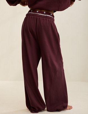 Aerie Unwind Waffle Jogger