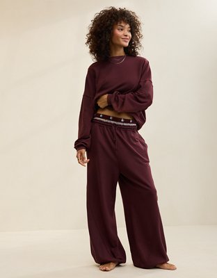 Aerie Unwind Waffle Jogger