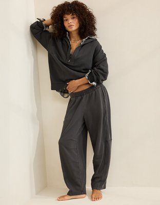 Aerie Oh Zip! Barrel Pant | Aerie
