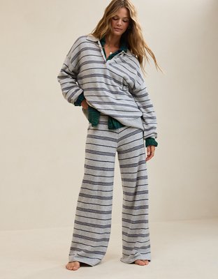 Aerie Sunday Soft® Plush Wide Leg Pant