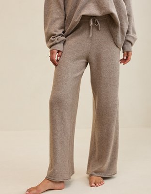 Aerie Sunday Soft® Plush Wide Leg Pant