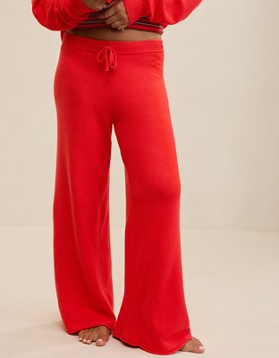 Aerie Sunday Soft® Plush Wide Leg Pant