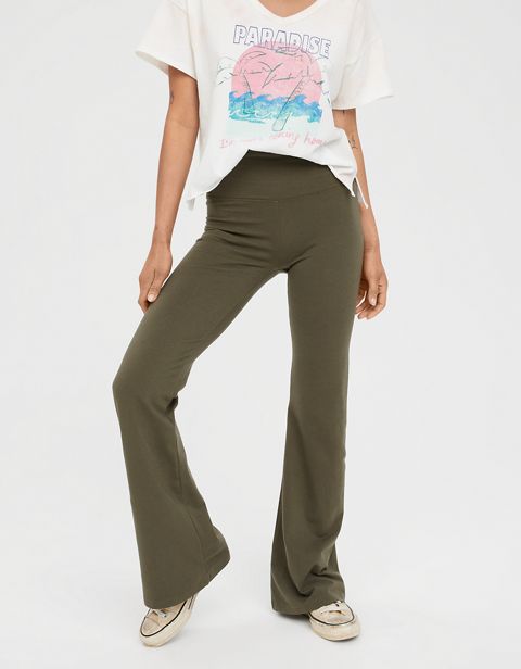 Женские брюки Aerie OFFLINE By Aerie OG High Waisted Flare Legging