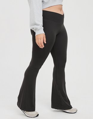 Buy OFFLINE By Aerie Real Me High Waisted Crossover Flare Legging