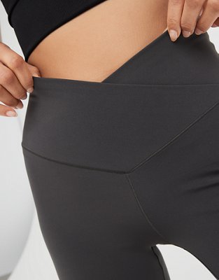 OFFLINE By Aerie Real Me High Waisted Crossover Flare Legging