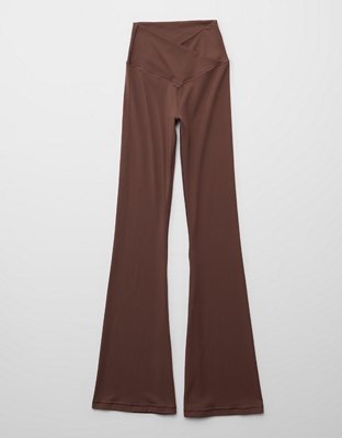 OFFLINE By Aerie Real Me High Waisted Crossover Flare Legging