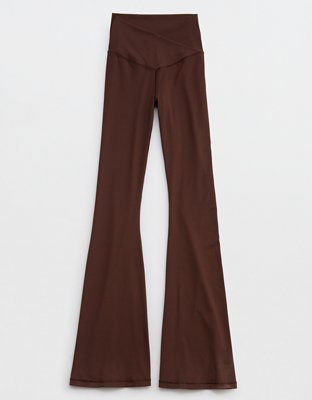 aerie, Pants & Jumpsuits, Aerie Offline Real Me Double Crossover Flare  Legging
