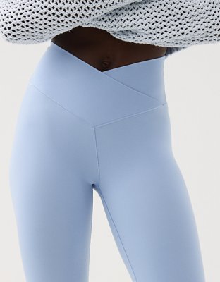 OFFLINE By Aerie Real Me High Waisted Crossover Flare Legging