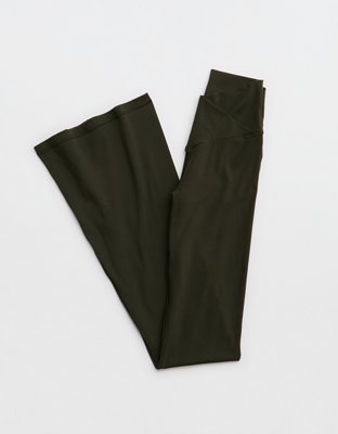 OFFLINE By Aerie Real Me High Waisted Crossover Flare Legging