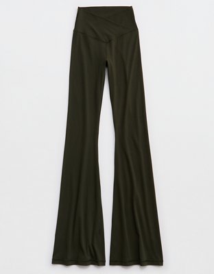 OFFLINE By Aerie Real Me High Waisted Crossover Flare Legging