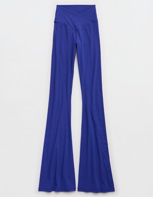 OFFLINE By Aerie Real Me High Waisted Crossover Flare Legging
