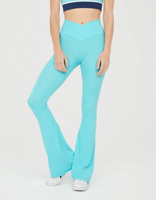 OFFLINE By Aerie Real Me High Waisted Crossover Flare Legging