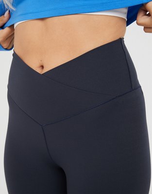 OFFLINE By Aerie Real Me High Waisted Crossover Flare Legging