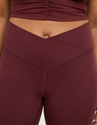 OFFLINE By Aerie Real Me High Waisted Crossover Flare Legging