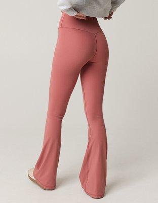 OFFLINE By Aerie Real Me High Waisted Crossover Flare Legging