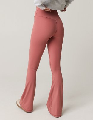 OFFLINE By Aerie Real Me High Waisted Crossover Flare Legging