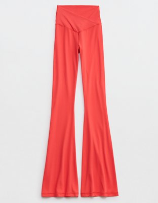 OFFLINE By Aerie Real Me High Waisted Crossover Flare Legging