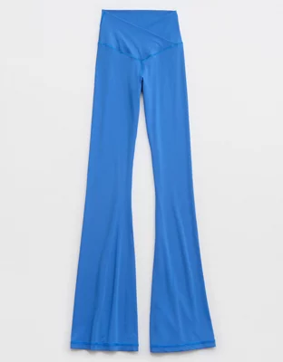 OFFLINE By Aerie Real Me High Waisted Crossover Flare Legging