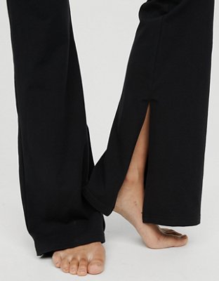 OFFLINE By Aerie OG Foldover High Waisted Slit Flare Legging