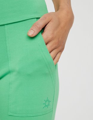 OFFLINE By Aerie OG Foldover High Waisted Slit Flare Legging